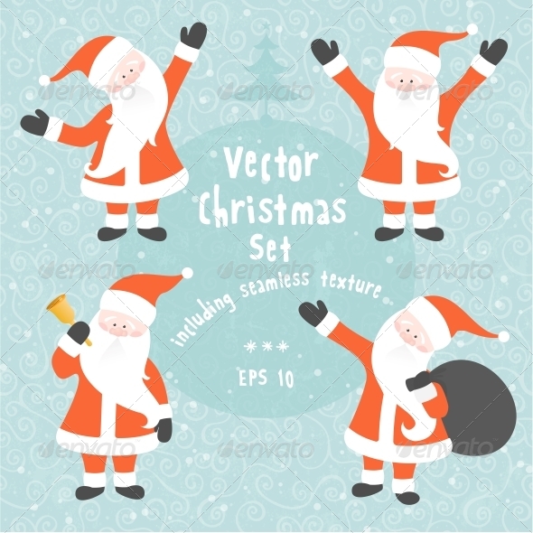 Vector Christmas Set - Christmas Seasons/Holidays