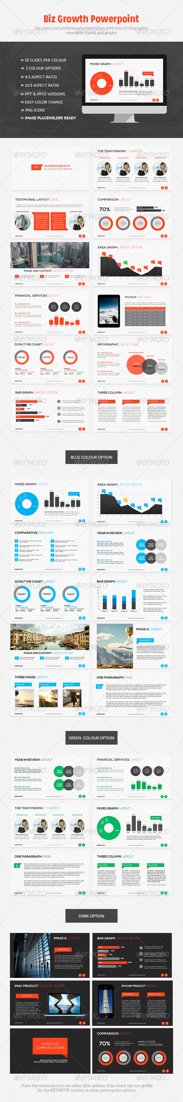 Business Growth Powerpoint - PowerPoint Templates Presentation Templates