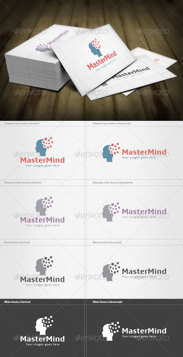Master Mind Logo - Humans Logo Templates