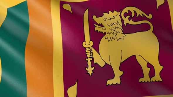 Flag of The Sri Lanka alt