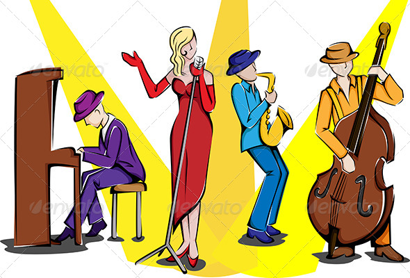 Jazz Ensemble - People Characters