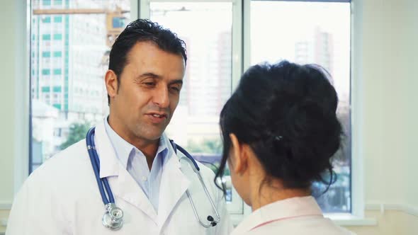 An Experienced Doctor Gives Recommendations To His Patient