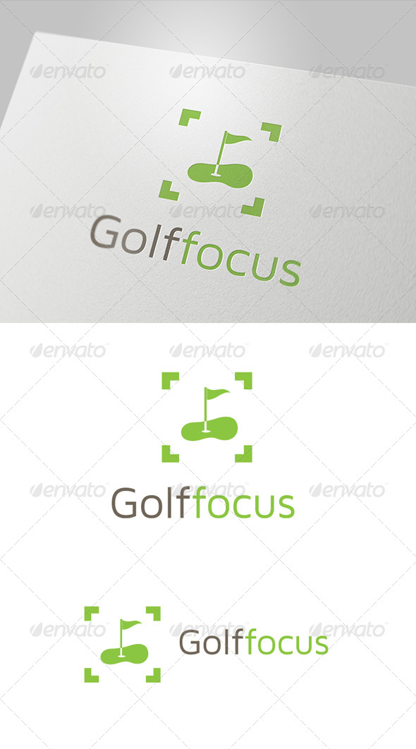 Golf Focus Logo - Buildings Logo Templates