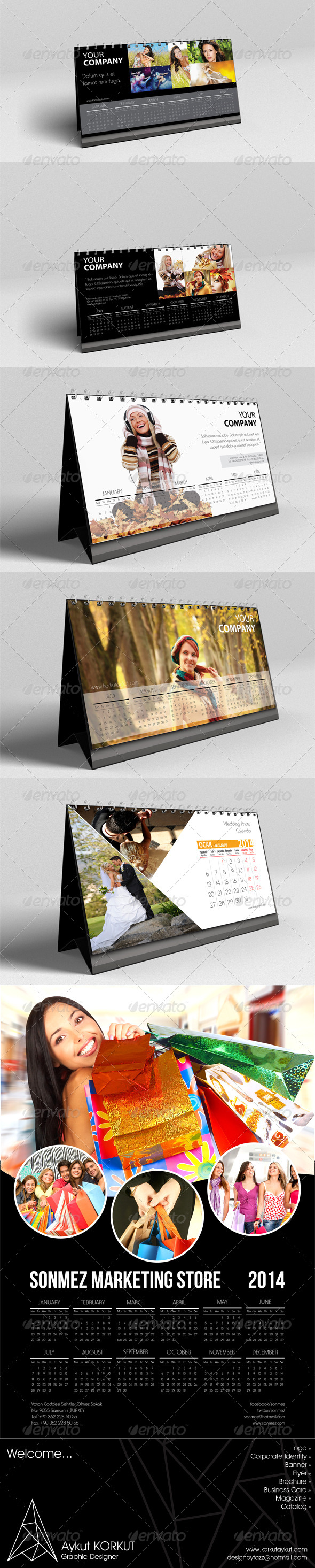 2014 Calendars - Calendars Stationery