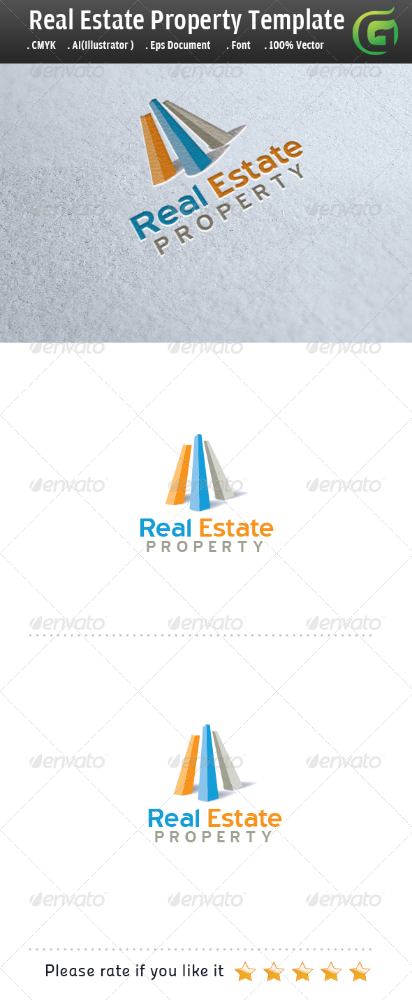 Real Estate Property - Buildings Logo Templates