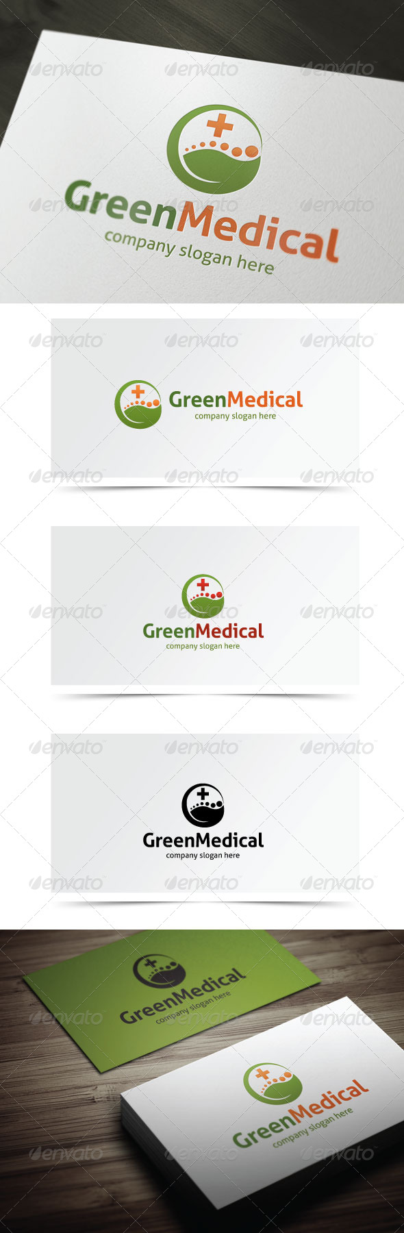 Green Medical - Nature Logo Templates