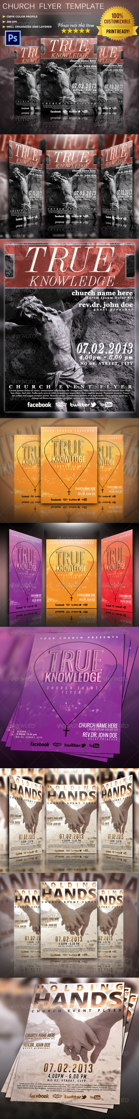 Church Flyer/Poster Bundle 02 - Church Flyers