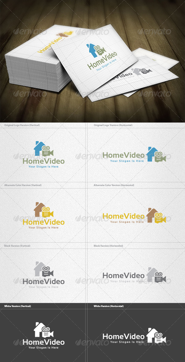 Home Video Logo - Symbols Logo Templates