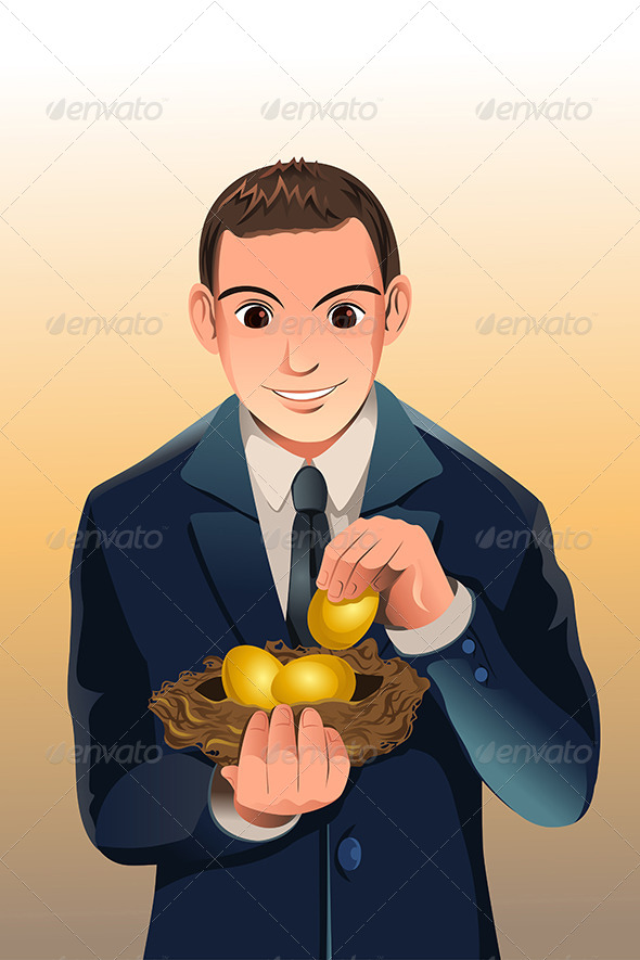 Business Financial Savings - Business Conceptual
