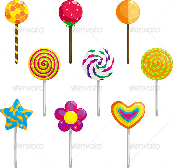 Lollipop - Food Objects