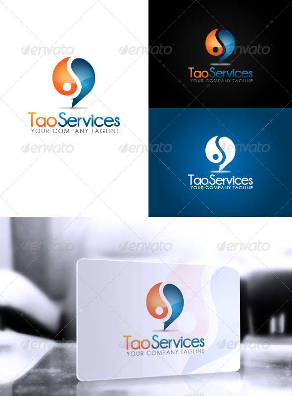 Tao Services Logo - Symbols Logo Templates
