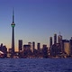 The Skyline at Night in Toronto, Canada - VideoHive Item for Sale