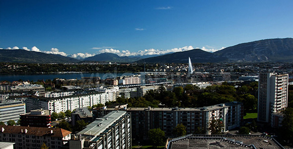 City of Geneva from Above