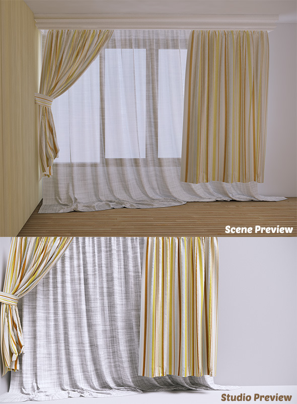 Curtain - 2 - 3Docean 5985871