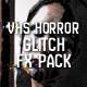 VHS Horror Glitch Effects Pack for After Effects - VideoHive Item for Sale