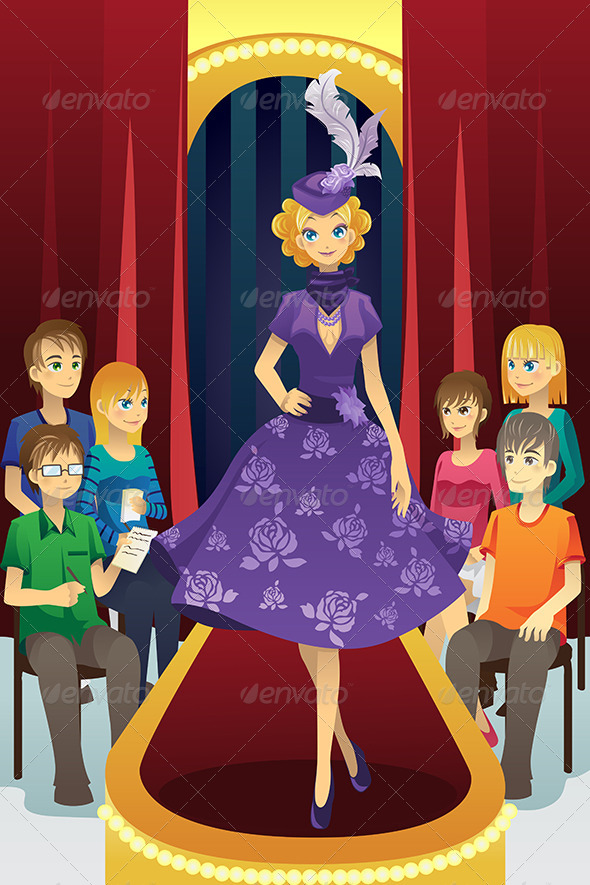 Fashion Show - People Characters