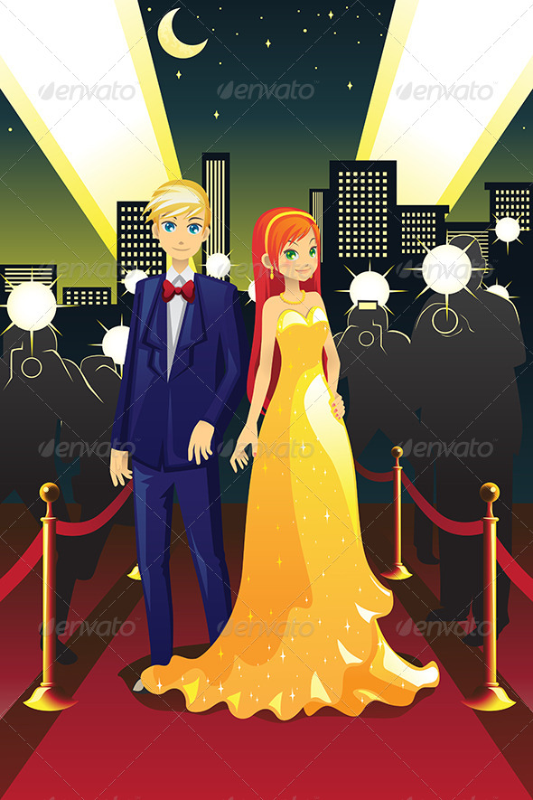 Celebrities on the Red Carpet - People Characters