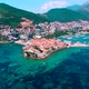 Mediterranean Old Fortress Town Drone View  - VideoHive Item for Sale