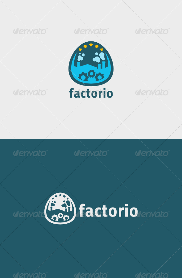 Factorio Logo - Objects Logo Templates