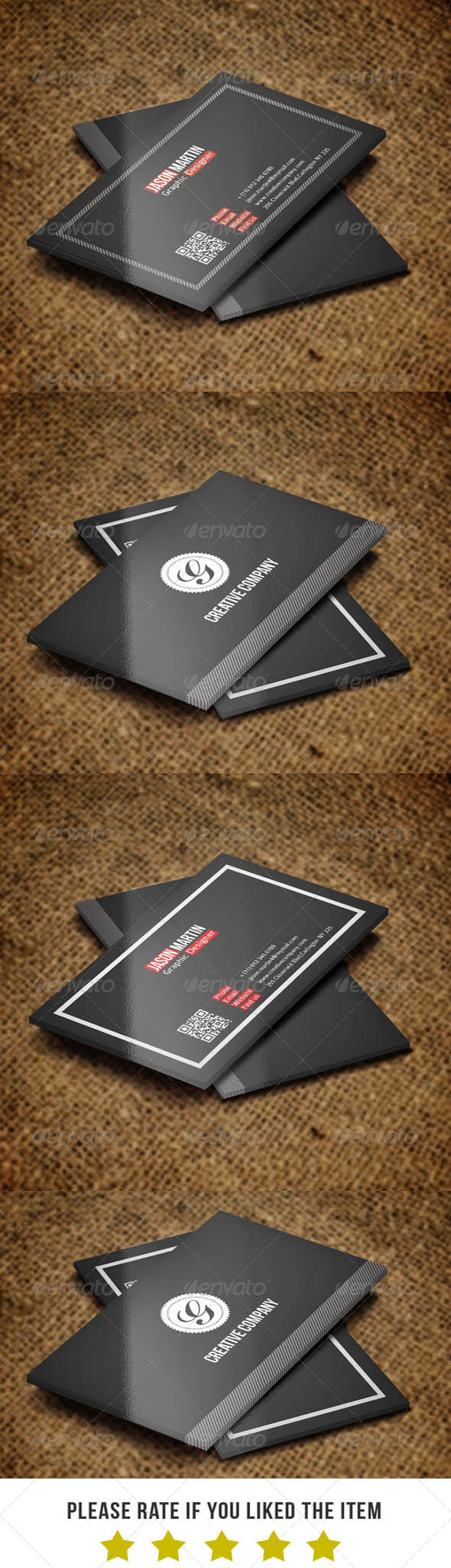 Corporate Business Card v36 - Corporate Business Cards
