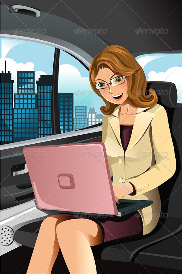 Working Businesswoman - Business Conceptual