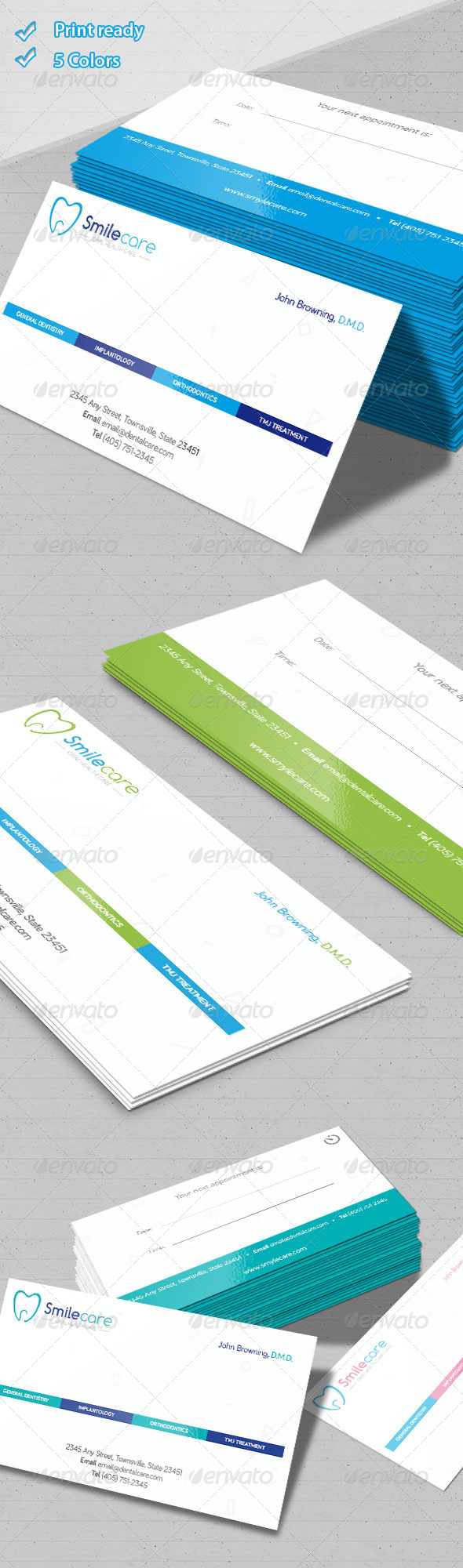 Dental Business Cards - Industry Specific Business Cards