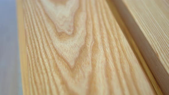 Wooden Ash Lamella Covered with Oil alt