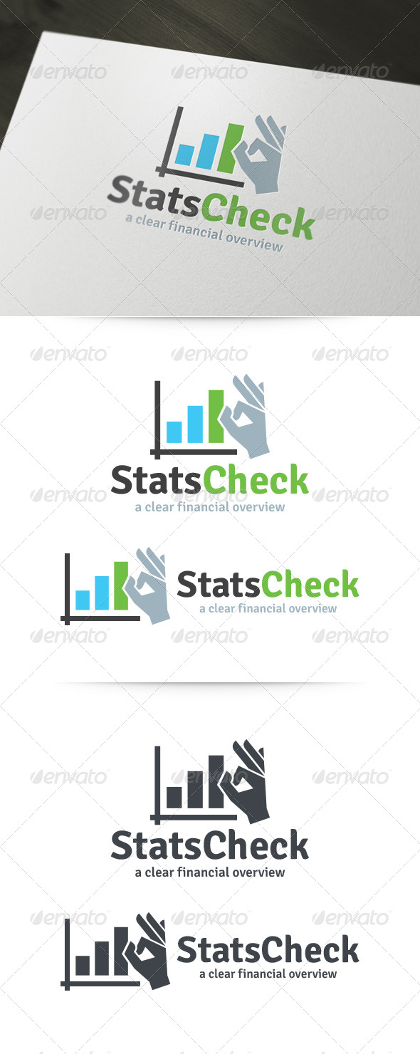 Stats Check Logo - Symbols Logo Templates