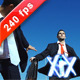 Businessmen Running Relay Race - VideoHive Item for Sale