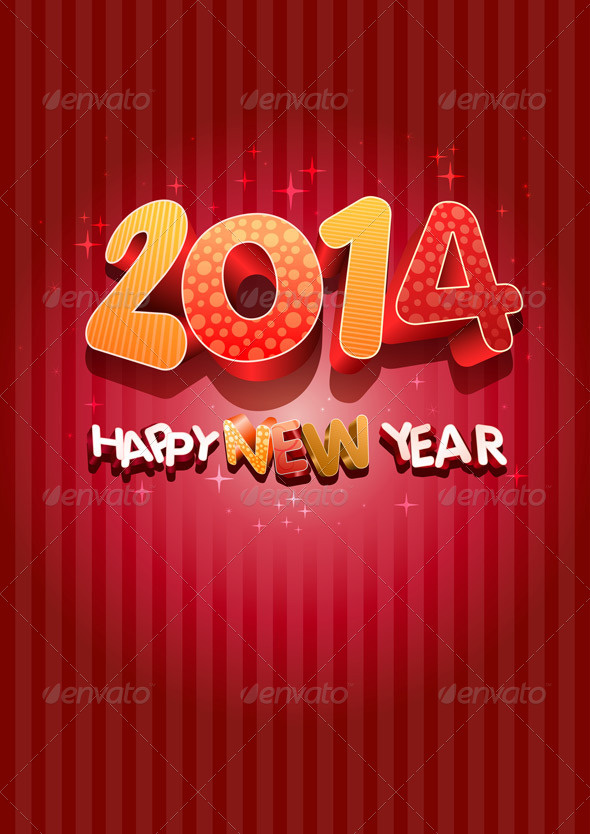 Happy New Year 2014 - New Year Seasons/Holidays