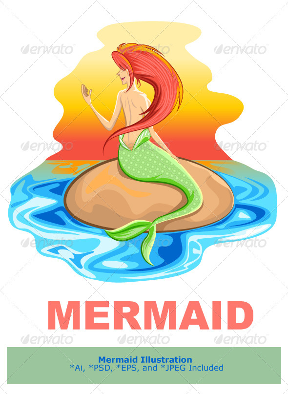 Mermaid Siren Mythological Creature - People Characters