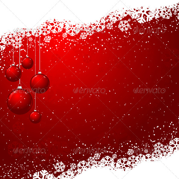 Christmas bauble background - Christmas Seasons/Holidays