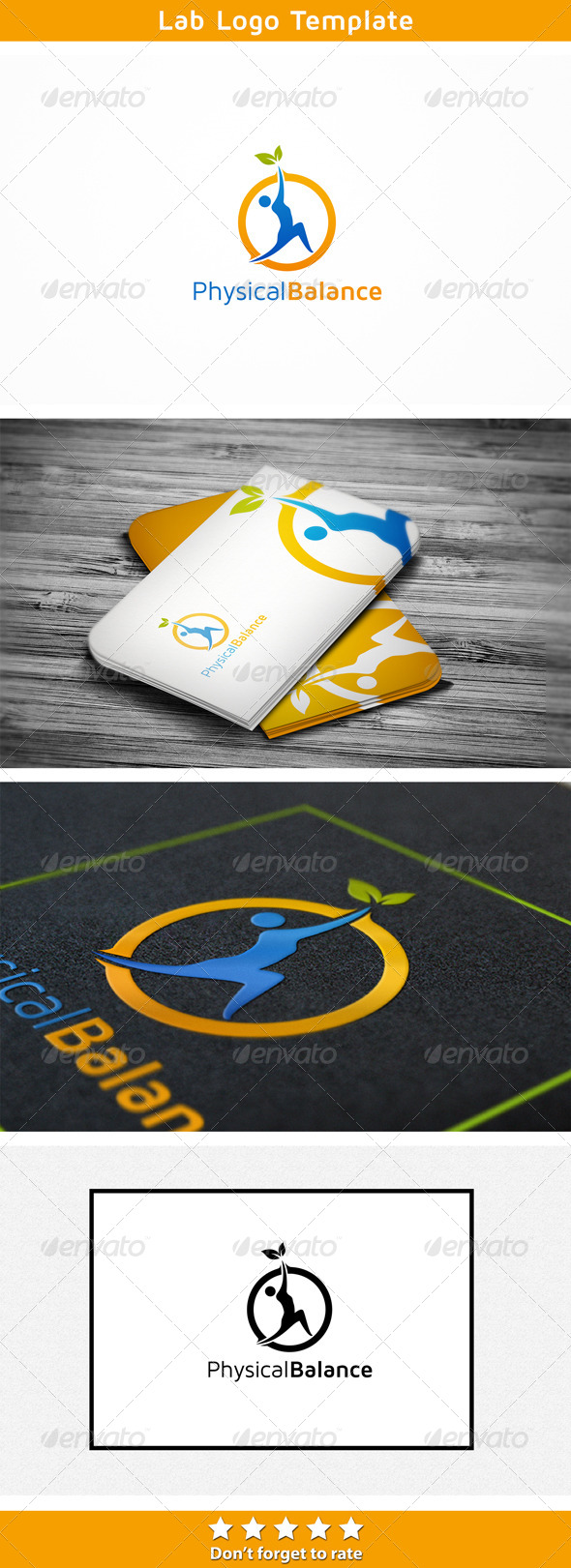 Balanced Exercise - Humans Logo Templates