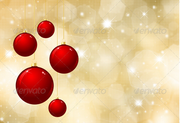 Christmas bauble background - Christmas Seasons/Holidays