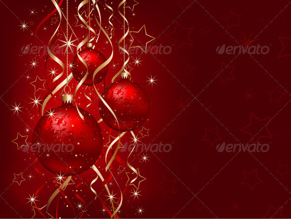 Christmas bauble background - Christmas Seasons/Holidays