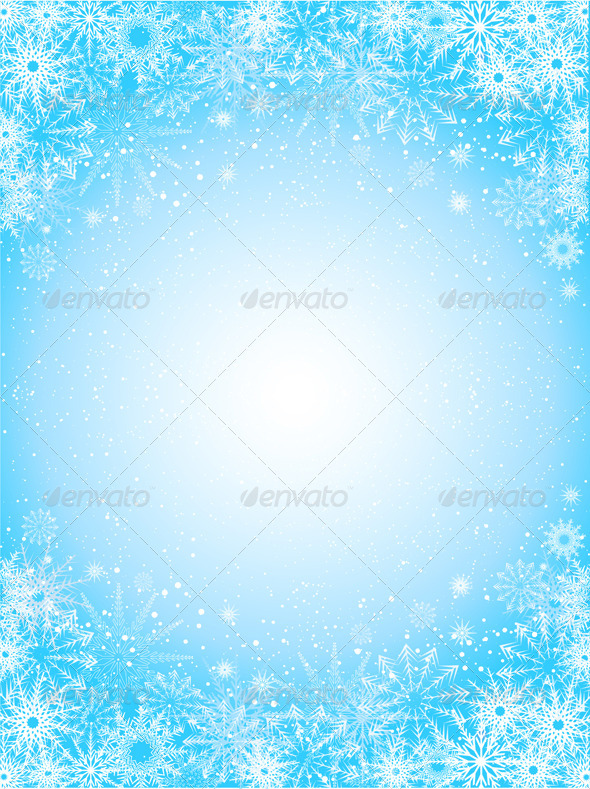 Snowflake background - Christmas Seasons/Holidays