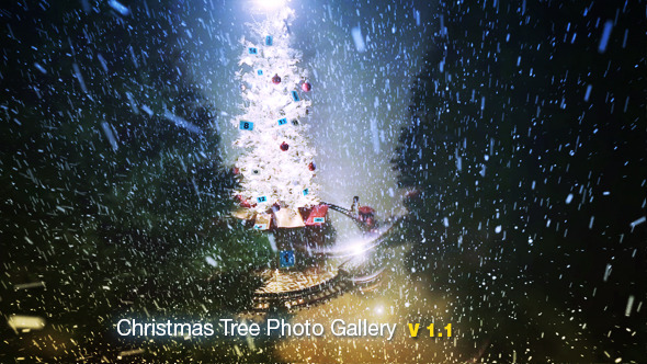 Christmas Tree Photo - VideoHive 5889477