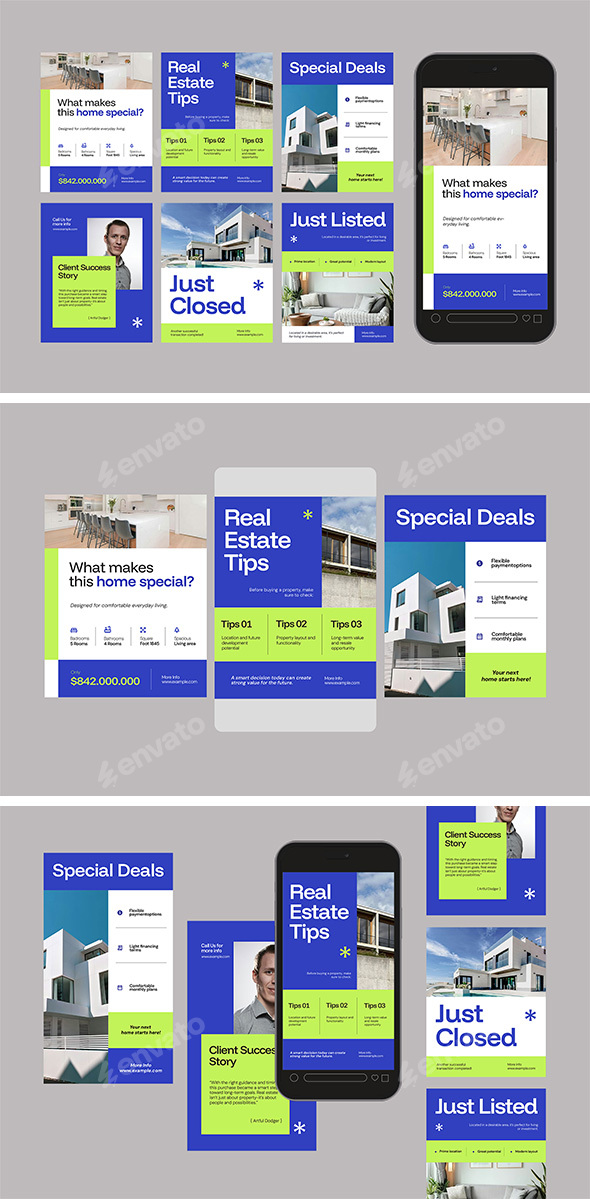 Real Estate Instagram Template