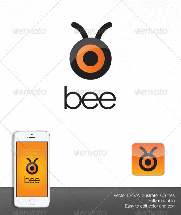 Bee - Animals Logo Templates