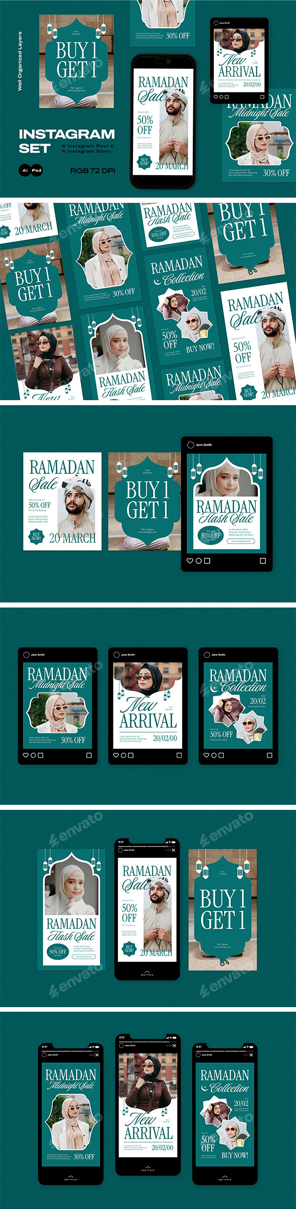 Ramadan Sale Instagram Template