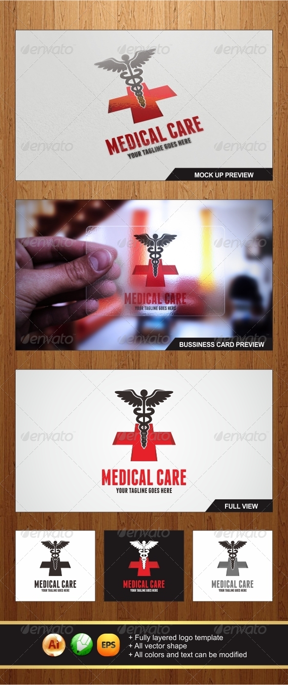 Medical Care Logo - Symbols Logo Templates