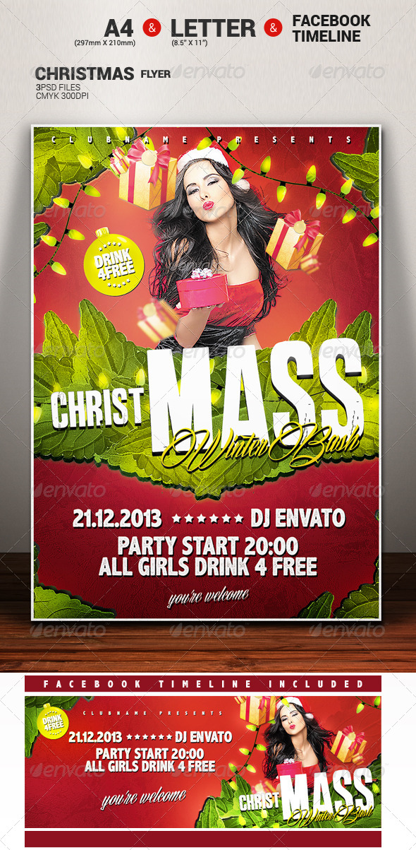 Christmas Flyer - Events Flyers