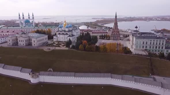 Kazan Kremlin. Kazan. Tatarstan. Kazan city center in Russia.
