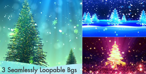 Christmas Tree Backgrounds Pack V1 alt