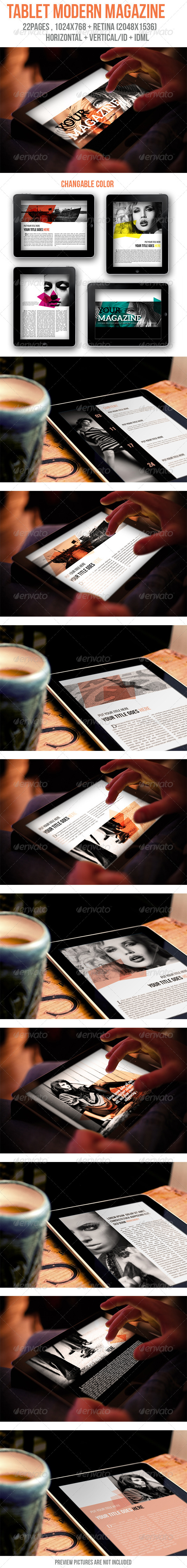 iPad & Tablet Modern Magazine - Digital Magazines ePublishing