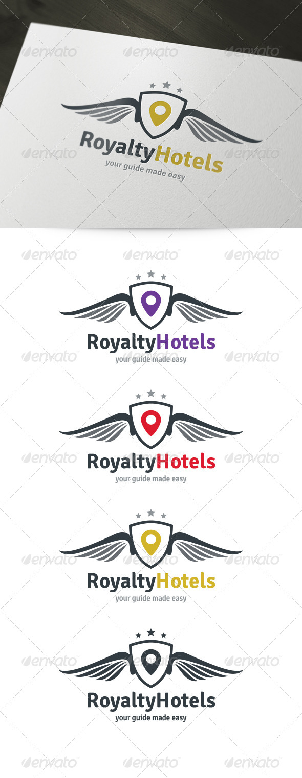Royal Hotels Logo - Crests Logo Templates