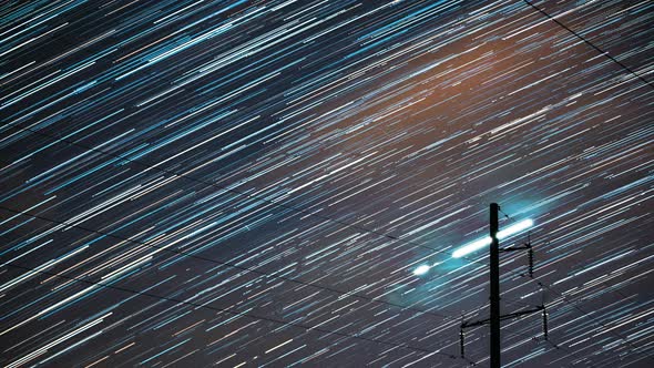 Time Lapse Night Starry Sky alt