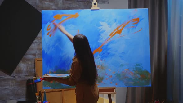 Inspired Woman Artist alt