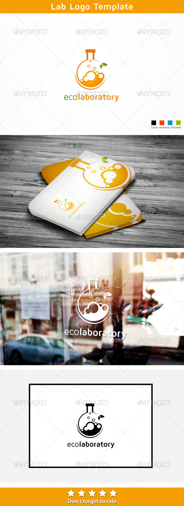Lab Logo Template - Symbols Logo Templates