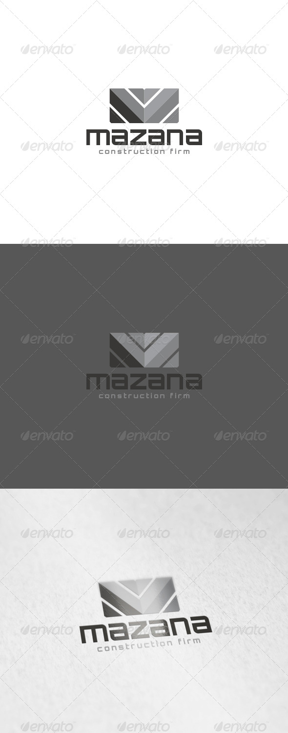 Mazana Logo - Letters Logo Templates